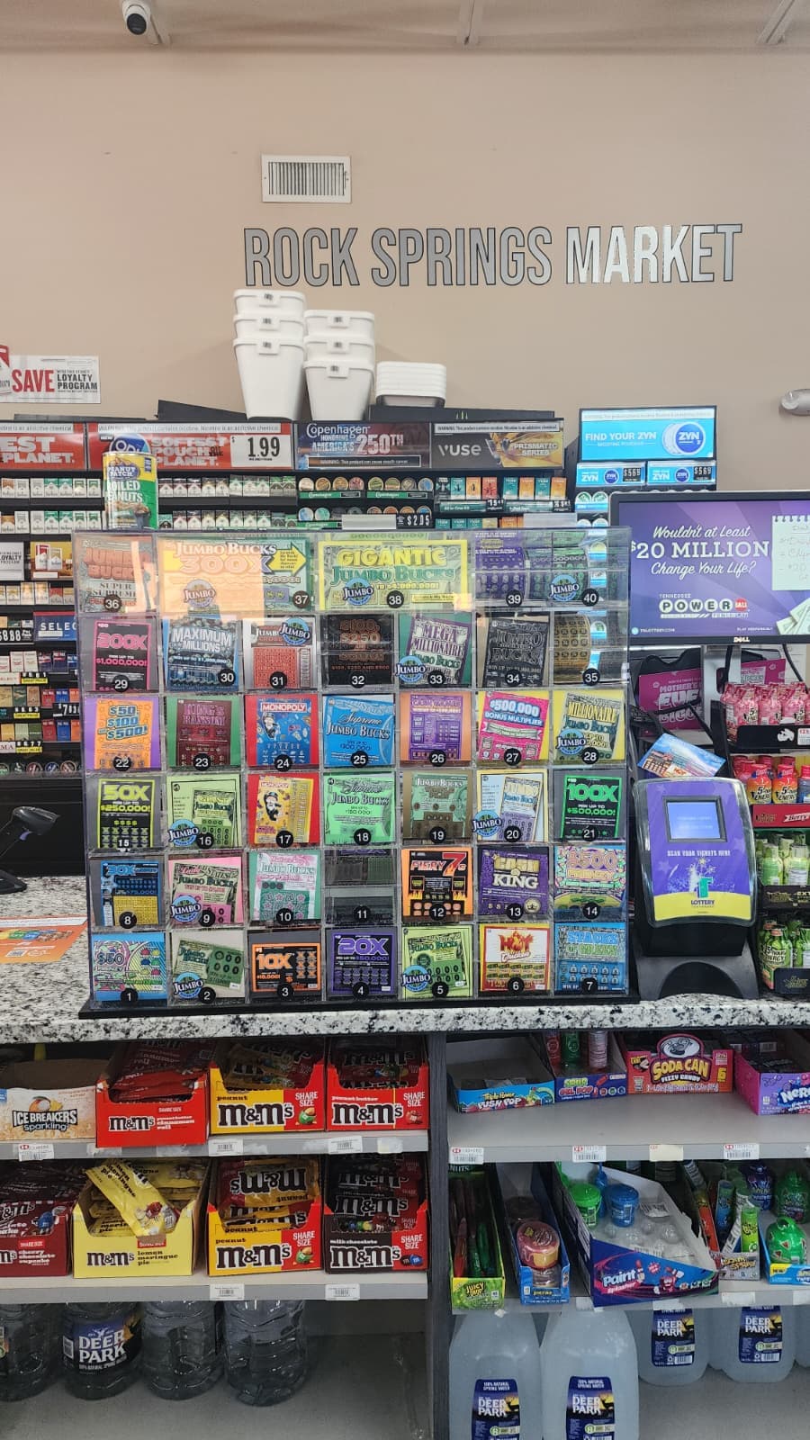 Rock Springs Market Tennessee Lottery, Smyrna TN